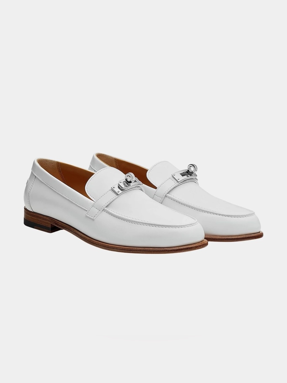 Hermes Calfskin Destin Loafers